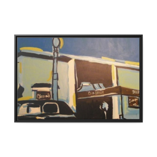 Chasen's Restaurant, Beverly Hills, 1940's  (Matte Canvas, Black Frame)