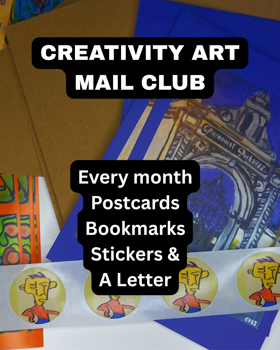 Creativity Art Mail Club - Subscription