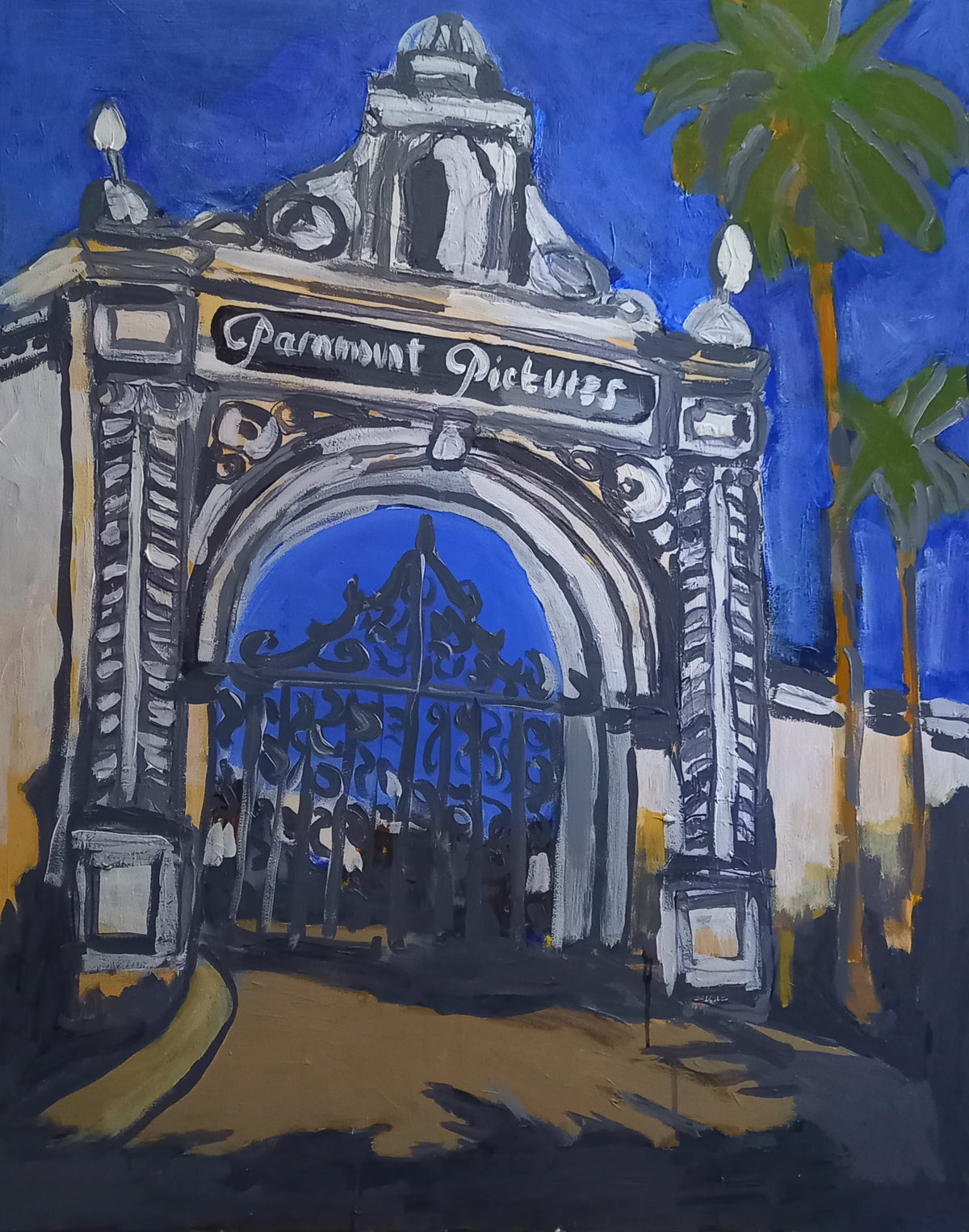 Signed Poster Paramount Gates No 1
