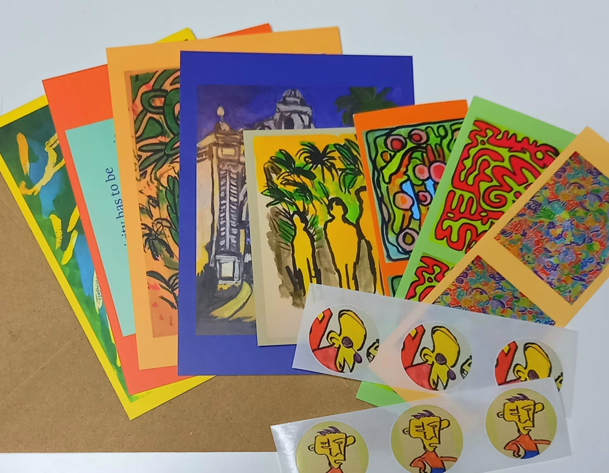 Art Pack : A Selection of Postcards, Bookmarks and Stickers