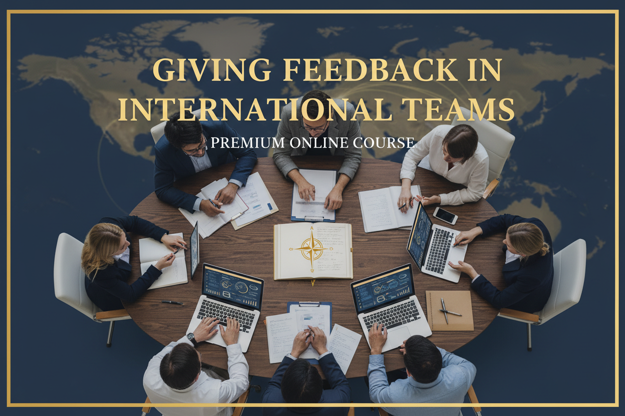 Overhead view of international professionals collaborating